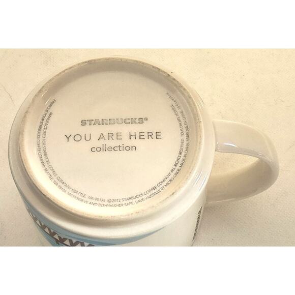 MUG/CUP-STARBUCKS-You Are Here Orange County-California Beach Scene-Holds 12 oz - Picture 7 of 11